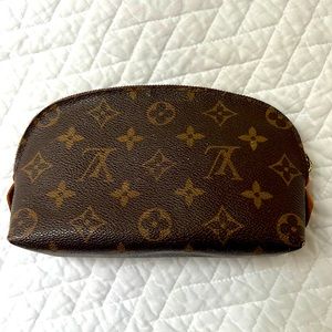 Authentic LV makeup bag